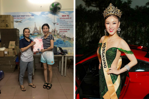 Dịch vụ hút chân không Fami tiếp đón hoa hậu Hong Kong SenYang