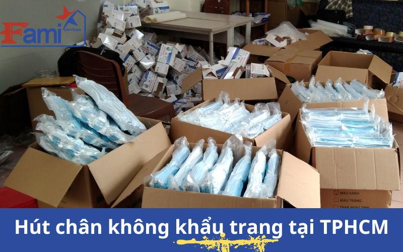 Dịch vụ hút chân không khẩu trang tại TPHCM