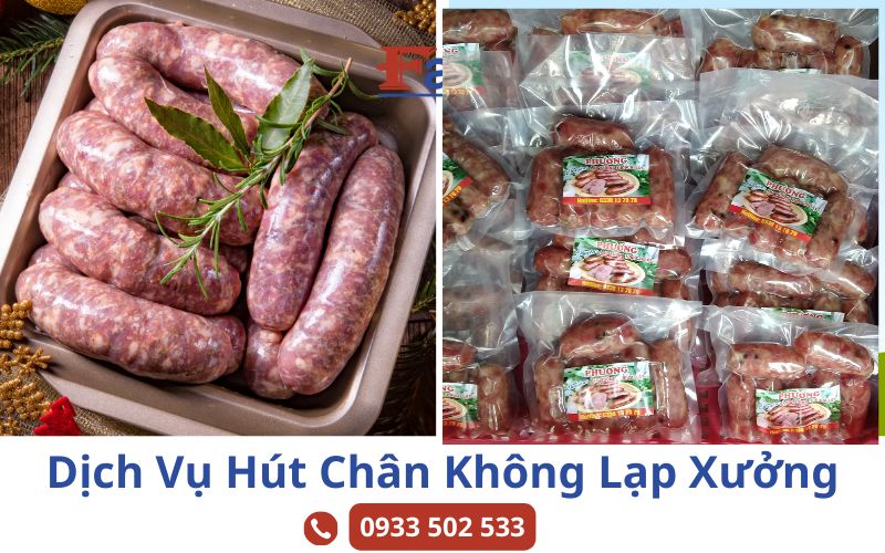 Dịch vụ hút chân không lạp xưởng tại TPHCM của Fami