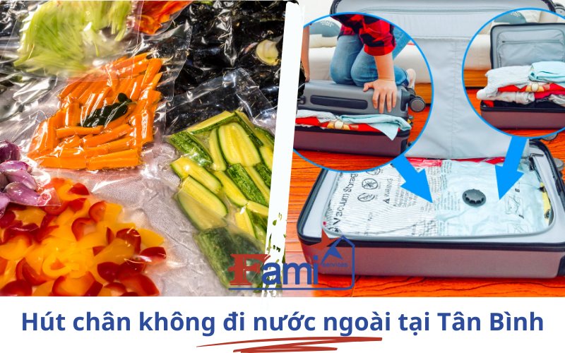 Dịch vụ hút chân không đi nước ngoài tại quận Tân Bình