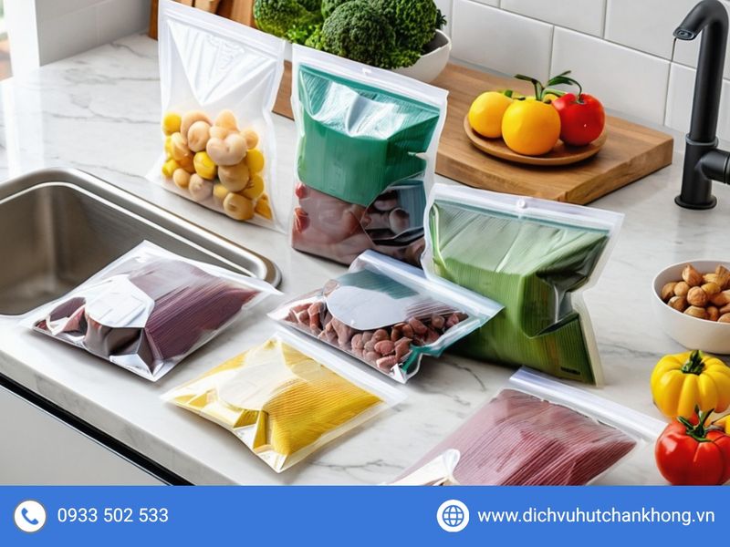 Hướng dẫn chọn túi hút chân không đúng size cho thực phẩm của bạn