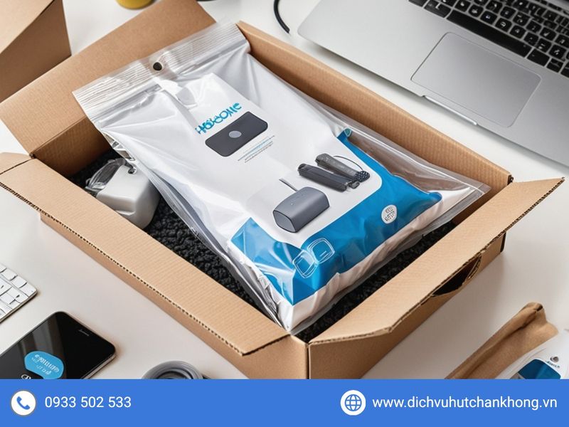 Sử dụng máy hút chân không để đóng gói hàng hóa – Giải pháp thông minh cho shop online