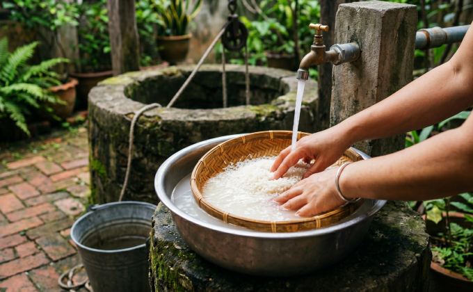 Cách Vo Gạo Hiệu Quả Để Loại Bỏ Asen và Vi Nhựa