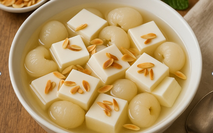 5 Bước Đơn Giản Tại Nhà Để Chinh Phục Món Khúc Bạch Vải Gây Sốt Mùa Hè 2025