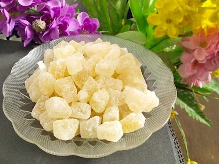 Cách làm kẹo cùi bưởi thơm ngon để đón Tết