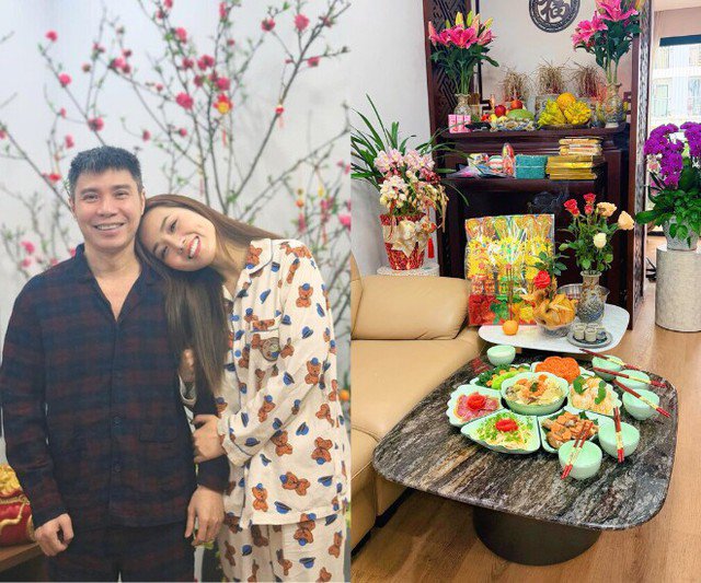 Người vợ NSND Công Lý chuẩn bị mâm cúng ông Táo đầy tâm huyết, cầu chúc bình an cho gia đình