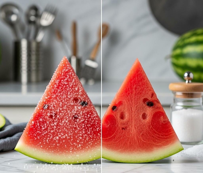 Khám Phá Mẹo Rắc Muối Để Tăng Vị Ngọt Cho Dưa Hấu